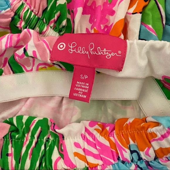 0030 - Lilly Pulitzer Strapless Maxi - Picture 3 of 3